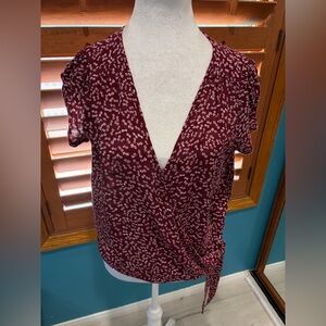 Universal Threads Burgundy Top